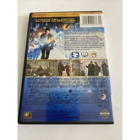 The Seeker (2010, Widescreen and Full Screen DVD) Very Good - Picture 2 of 8
